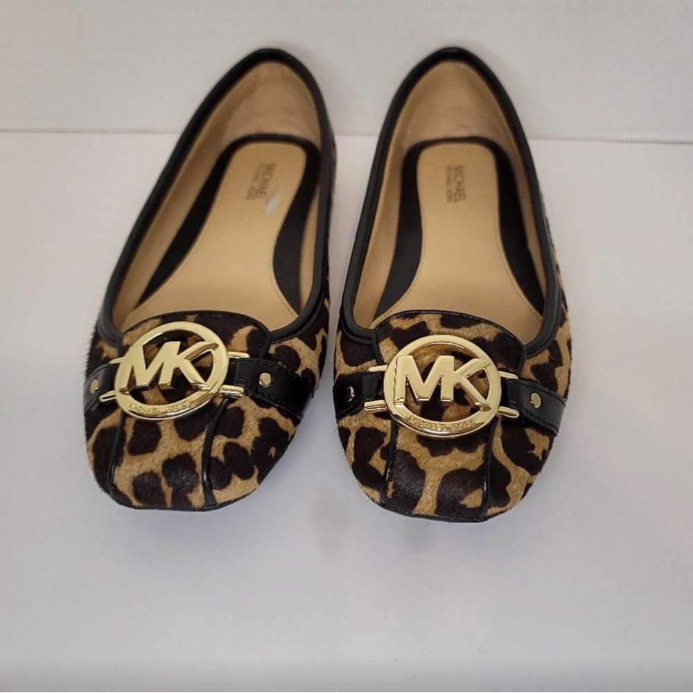 MICHEAL Micheal Kors Leopard Print Flats 🐆🥿🥿 - Picture 2 of 11